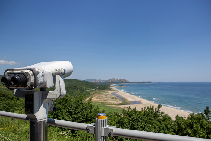 북한은 휴전선 부근에서 공사 중인 자국 군에 한국이 경고사격을 했다고 주장하며, 도발행위를 중단하라고 촉구했다. <게티이미지뱅크>