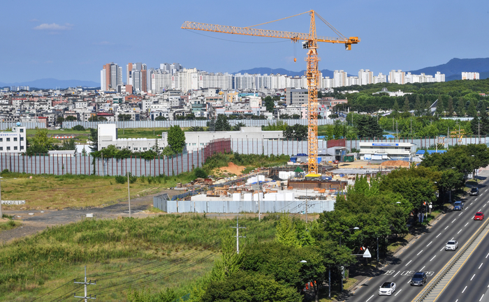 경산대임 공공주택지구 자족용지에 조성되는 복합 창업지원단지인