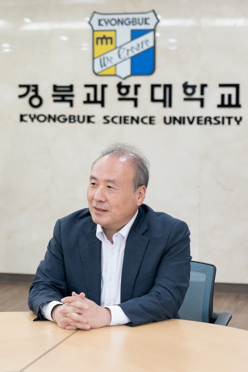 경북과학대학교 정은재 총장.