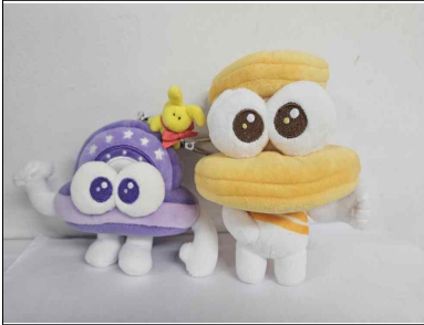 남구의 캐릭터 너미와 마지로 제작된 키링. 남구청 제공.