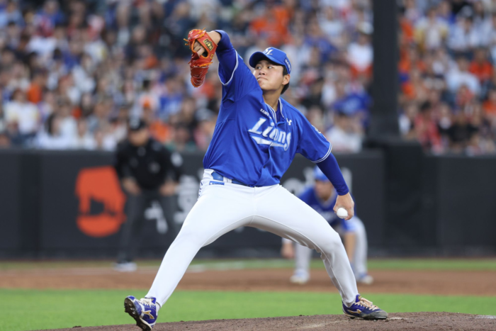 지난달 29일 대전 한화생명볼파크에서 열린 2025 신한 SOL 뱅크 KBO리그 삼성 라이온즈와 한화 이글스 경기에서 마운드에 오른 좌완 이승현. 삼성 라이온즈 제공