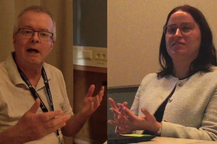 사진 왼쪽부터 SL 스톡홀름 지역교통청 접근성 담당자인 멜커 라르손, 엘레오노라 바시. 박지현기자 lozpjh@yeongnam.com