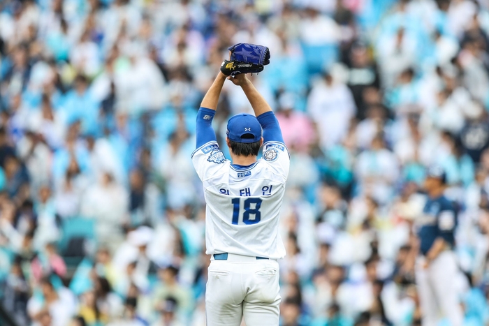 지난 7일 대구 삼성라이온즈파크에서 열린 2025 KBO 포스트시즌 와일드카드 2차전에서 선발투수로 등판한 원태인. <삼성 라이온즈 제공>