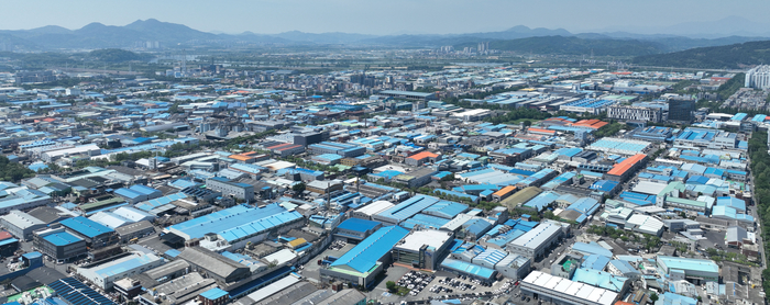 지역 자동차 부품업체가 모여있는 대구 성서산업단지 전경. 영남일보DB