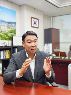 정희용 의원이 지난 10일 영남일보와 인터뷰하고 있다. 영남일보DB