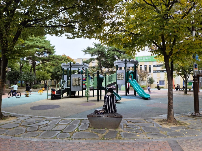 모암어린이공원(다사읍 죽곡리). 달성군은 이 공원을 포함한 도시공원 5곳을 아동보호구역으로 지정했다.<달성군 제공>