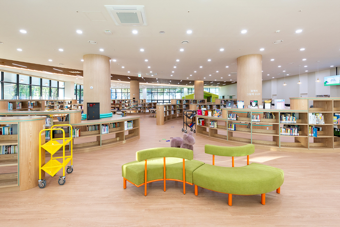 대구도서관 어린이 자료실. 대구시 제공