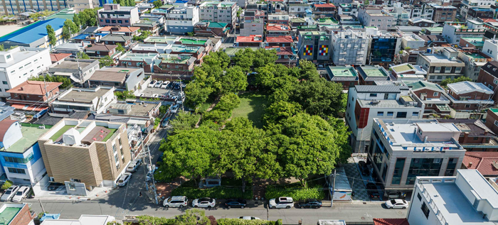 대구 수성구 들안길 어린이공원 모습. 수성구청 제공