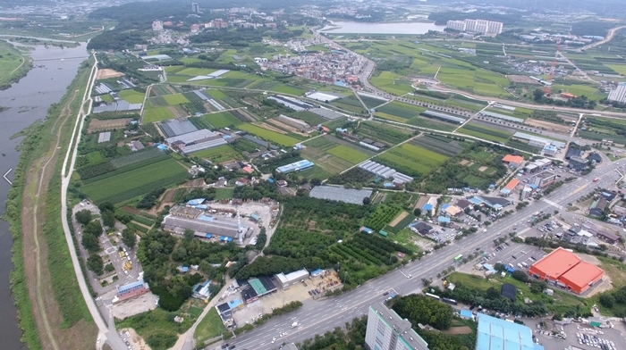 경산상림 재활산업특화단지. <경북개발공사 졔공>