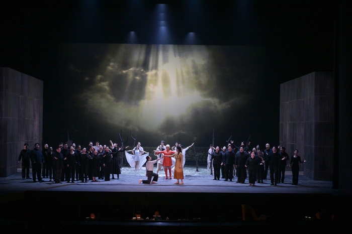 오페라 오르페오와 에우리디체 공연 모습. <대구오페라하우스 제공>