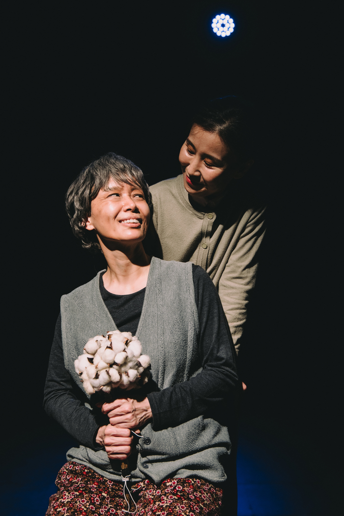 콘서트 드라마 솜 with 박경하 연습 모습. <극단 골목 제공>