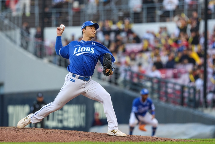 삼성 라이온즈 투수 김무신. <삼성 라이온즈 제공>