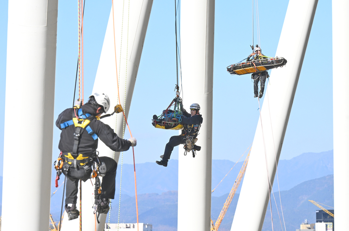[포토뉴스] 중앙119구조본부가 마련한 원팀 로프 구조 경연대회
