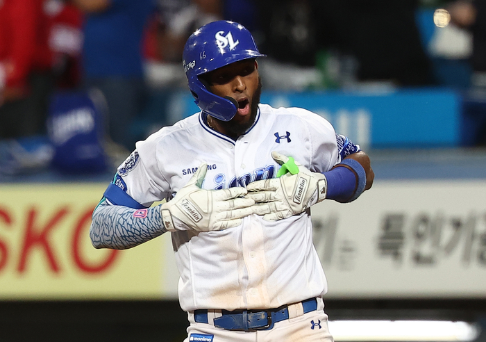 삼성 라이온즈 르윈 디아즈. 연합뉴스