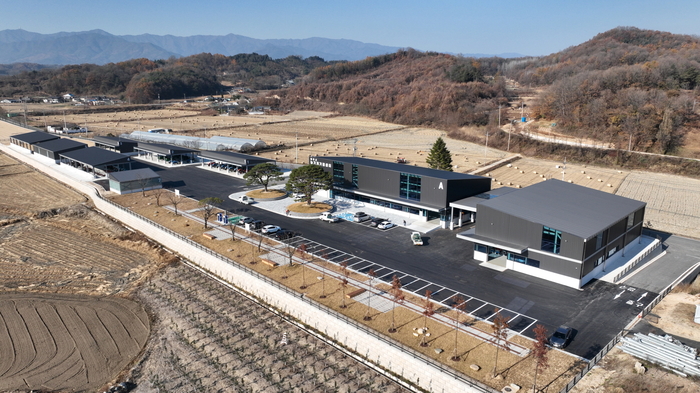 영주시 농기계 거점센터 전경. 영주시 제공
