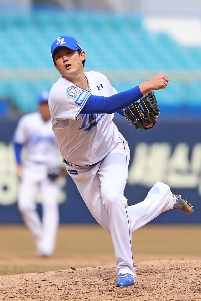 삼성 라이온즈 투수 김대우. <삼성 라이온즈 제공>