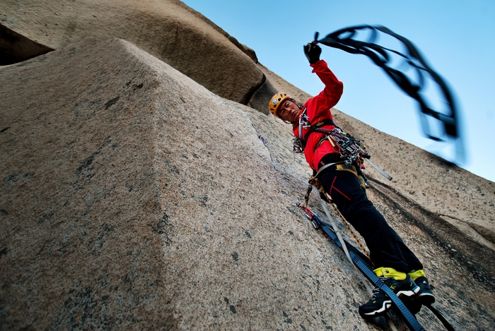 우리나라 고산거벽 등반 1세대 김세준 대장은 산에서 보낸 날들에 대해 저승길 문 앞에서 왔다갔다 한 날들이다. 인샬라, 산에서 만나고 헤어진 많은 인연들과 가슴 절절한 풍경에 행복했다고 말했다. <김세준 제공>