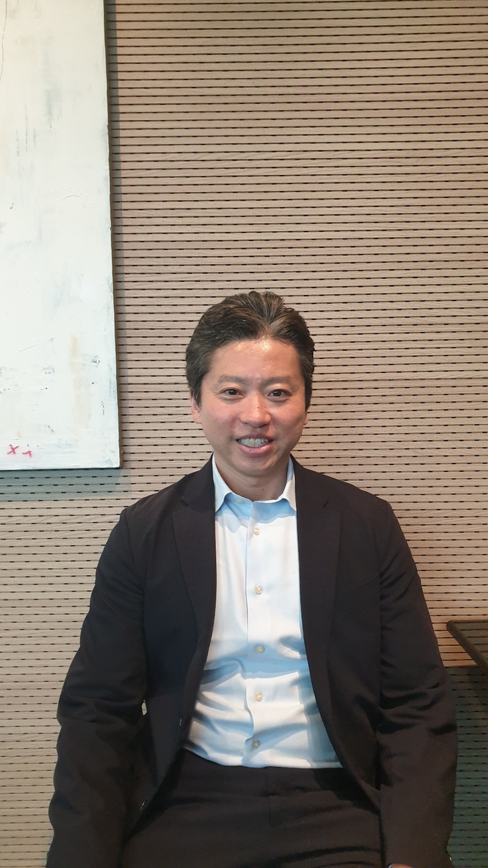 사이토 일본M&A센터 이사. 홍석천 기자