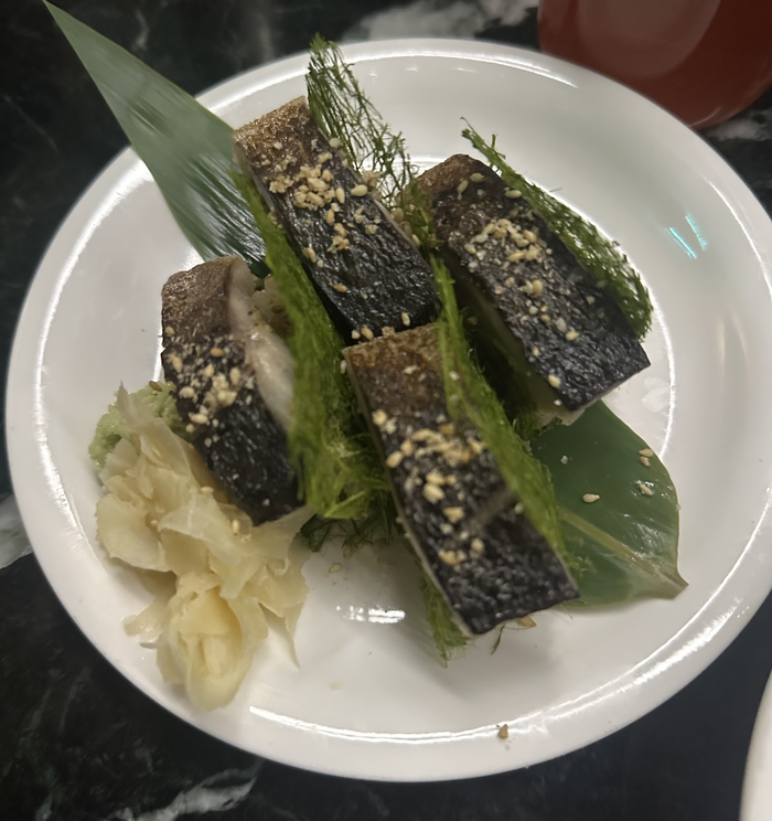 대구 삼덕동 만타가오리바시크릿의 고등어봉초밥.