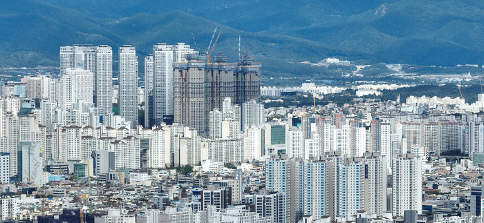 대구 수성구 일대 전경. 영남일보 DB