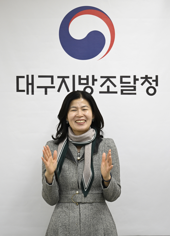윤경자 대구조달청장이 9일 영남일보와의 인터뷰에서 취임 100일 소회를 밝히고 있다.
이윤호 기자 yoonhohi@yeongnam.com