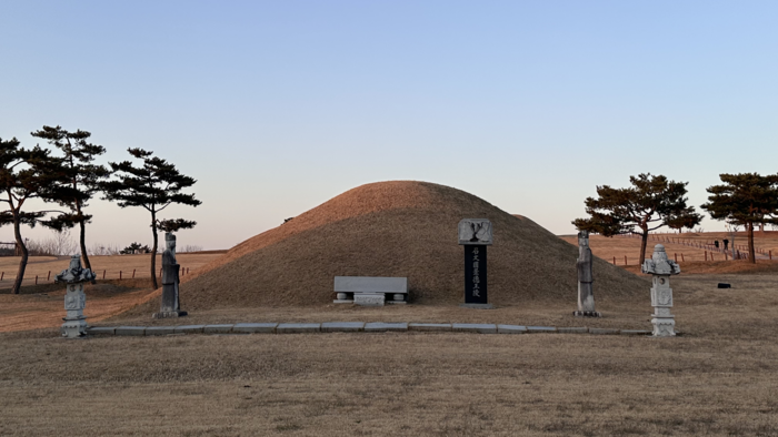 삼한시대 부족국가였던 조문국의 1호 고분 경덕왕릉. 경북 의성 조문국사적지에 있다.