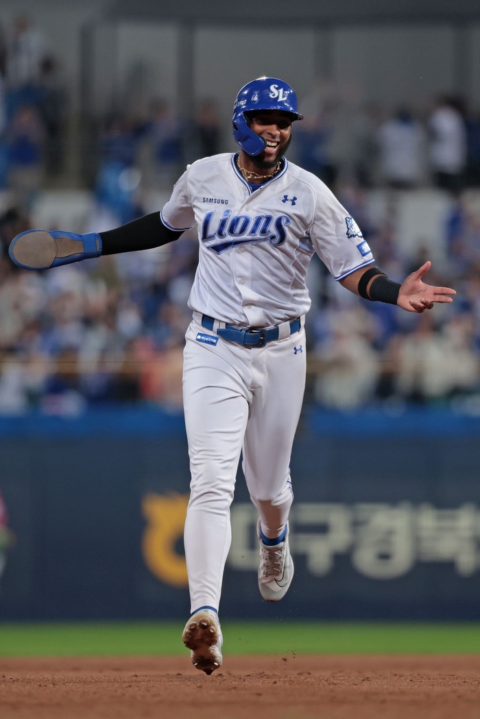삼성 라이온즈 외국인 타자 르윈 디아즈. <삼성 라이온즈 제공>