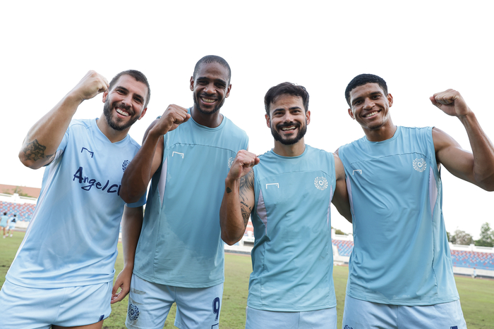 대구FC의 라마스, 에드가, 세징야, 카이오 선수.<대구FC 제공>