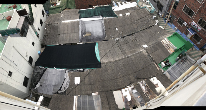 대구 서구 평리동1동 일대 열차촌 옛 전경. 한국전쟁 난리통에 형성된 열차촌은 판자집들이 열차칸 처럼 붙어 있어 지어진 이름이다. 대구 서구청 제공