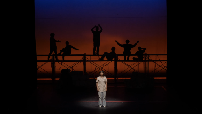 로드무비연극 12만KM 공연 모습. <극단 에테르의꿈 제공>