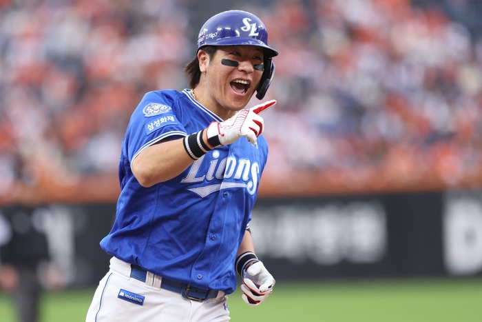 삼성 라이온즈 포수 강민호. <삼성 라이온즈 제공>