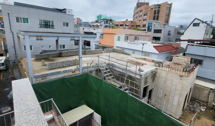 대구 북구 대현동 이슬람 사원 공사 현장. 북구청 제공