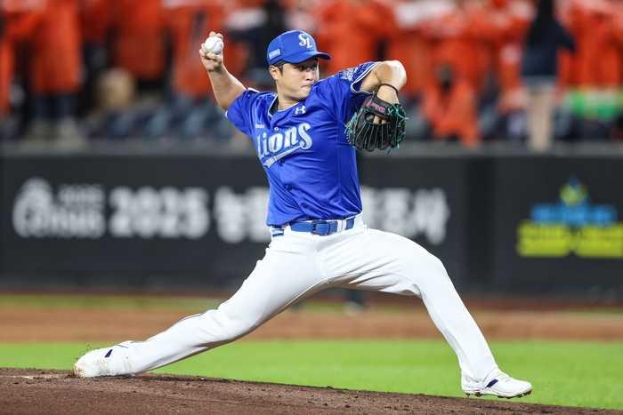 삼성 라이온즈 투수 최원태. <삼성 라이온즈 제공>