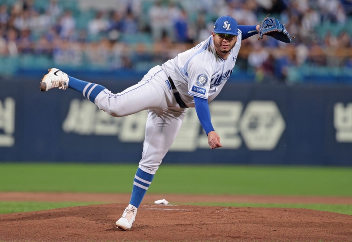 삼성 라이온즈 외국인 선발투수 아리엘 후라도. <삼성 라이온즈 제공>