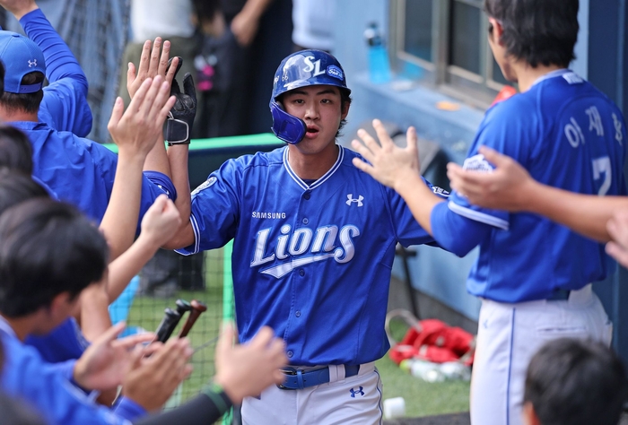 삼성 라이온즈 캡틴 구자욱. 올 시즌 가장 많은 유니폼 판매량을 기록했다. <삼성 라이온즈 제공>