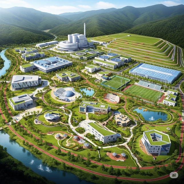 포항에코빌리지 조감도 이미지. <포항시 제공>