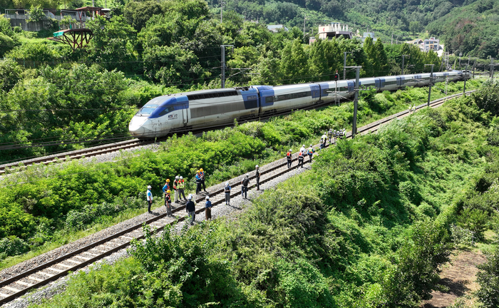 지난 8월19일 오전 10시 55분쯤 경북 청도군 경부선 남성현역에서 청도역 사이를 달리던 무궁화호 열차가 안전점검하던 작업자를 치는 사고가 발생했다. 이 사고로 2명이 숨지고, 4명이 중상, 1명이 경상을 입었다. 이날 오후 경북 청도군 화양읍 소싸움 경기장 인근 경부선 철로에서 경찰, 소방, 코레일 등 관계자들이 선로를 조사하고 있다. <영남일보 DB>