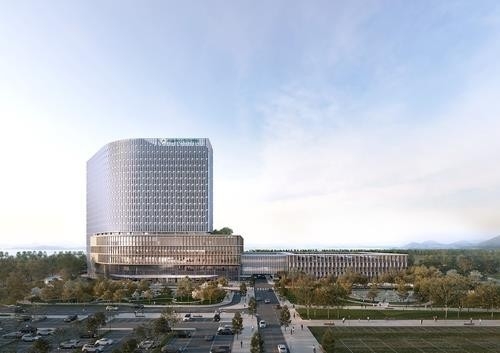 서울아산청라병원 조감도.<인천경제자유구역청 제공>