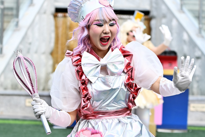 생계 유지를 위해 한 놀이공원에서 아르바이트를 했던 앙상블 배우 김희영씨. <김희영 배우 제공>