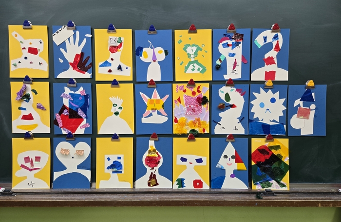 와룡초 6학년 2반 체험 결과물. <대구문화예술진흥원 제공>