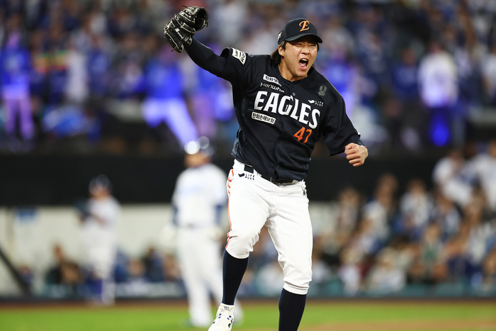 한화 이글스 투수 김범수. 연합뉴스