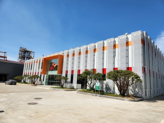 경북 상주시 2차전지 선도기업  그룹14테크놀로지스 코리아 전경. <그룹14테크놀로지스 코리아 제공>