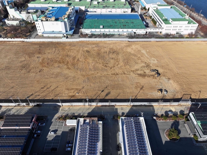 구미 AI 데이터센터가 들어설 삼성SDS부지(옛 삼성전자 구미1사업장).<구미시 제공>