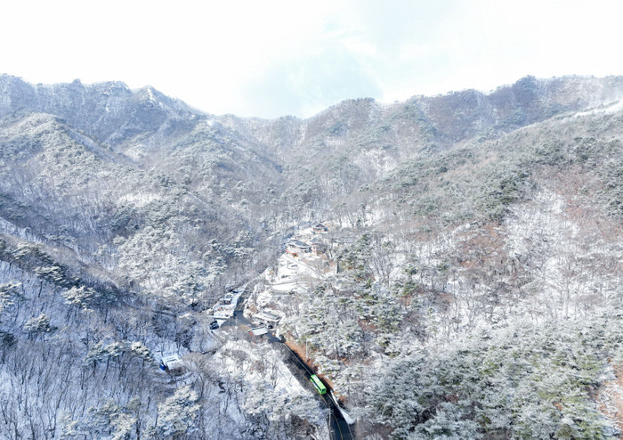 팔공산 국립공원 일대 설경. 영남일보DB.