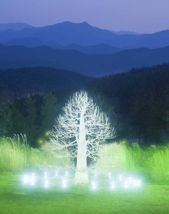 이정록 Private Light 36.<©이정록, 사유원 갤러리 곡신 제공>