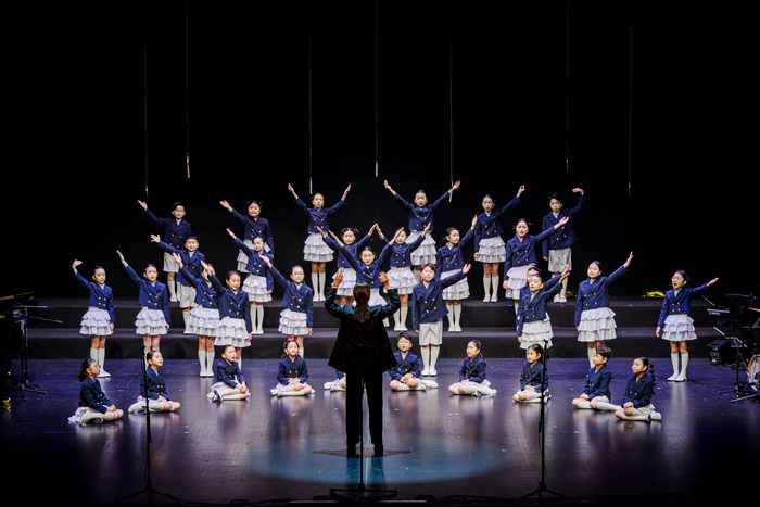 행복어린이뮤지컬합창단. <행복북구문화재단 제공>