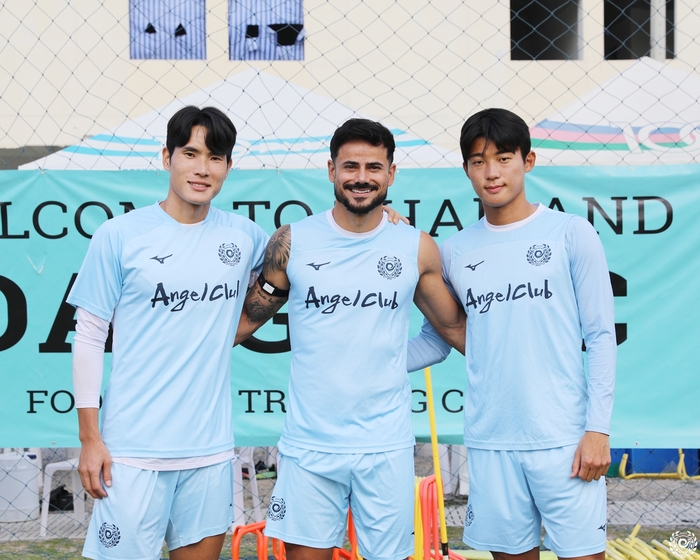 대구FC 주장단 한국영, 세징야, 김강산.(왼쪽부터)<대구FC 제공>