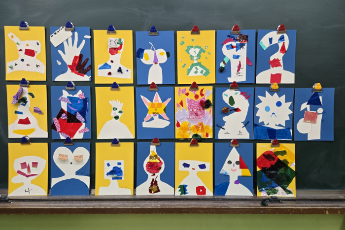 와룡초 6학년 2반 체험 결과물. <대구문화예술진흥원 제공>