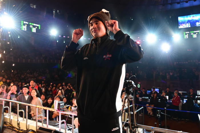 18일 오후 2시 잠실실내체육관에서 열린 2025-2026 LG전자 프로농구 올스타전에 참가한 가스공사 셈조세프 벨란겔. KBL 제공