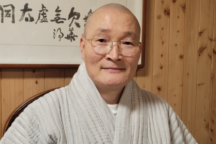 미디어아트 분황사 빛의 사자후가 열리는 분황사 주지 성제 스님. 임훈기자 hoony@yeongnam.com